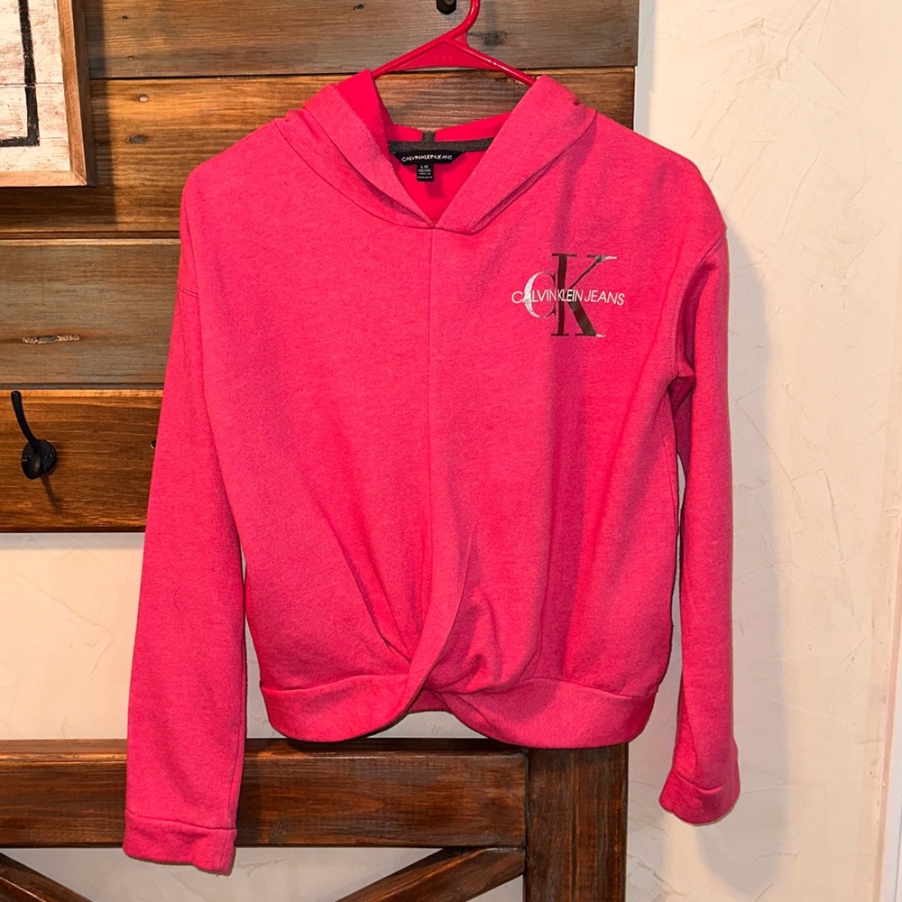 Girls 12/14 Calvin Klein Pullover Excellent Condition